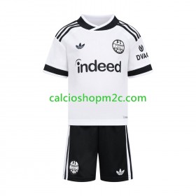 Eintracht Frankfurt Bambino Maglia Trasferta 2026/2027 Manica Corta